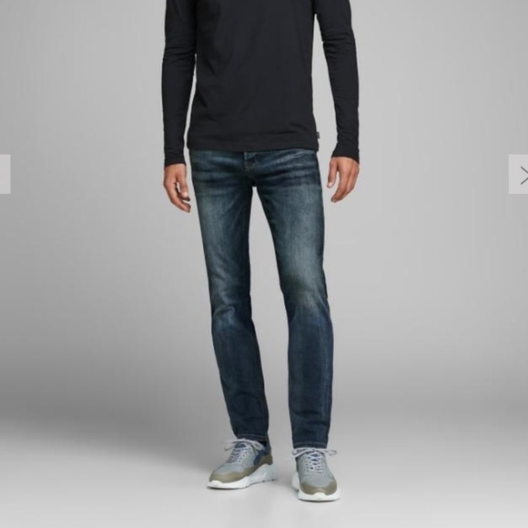Jack & Jones - TIM SLIM STRAIGHT FIT JEANS - Picture 3 of 5